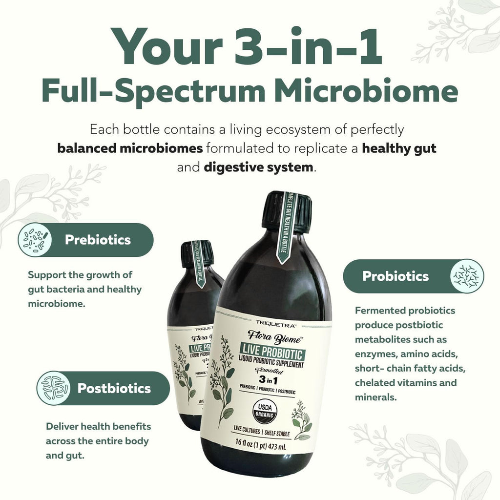 Flora Biome Complete Gut Health Probiotic Blend